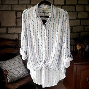 NWT Jane and Delancy Anthropologie Blouse
